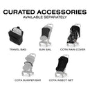 Cybex Platinum Coya Stroller Style Collection, Matte Black Frame/Sepia Black Lux Seat Image 10