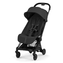Cybex Platinum Coya Stroller Style Collection, Matte Black Frame/Sepia Black Lux Seat Image 1