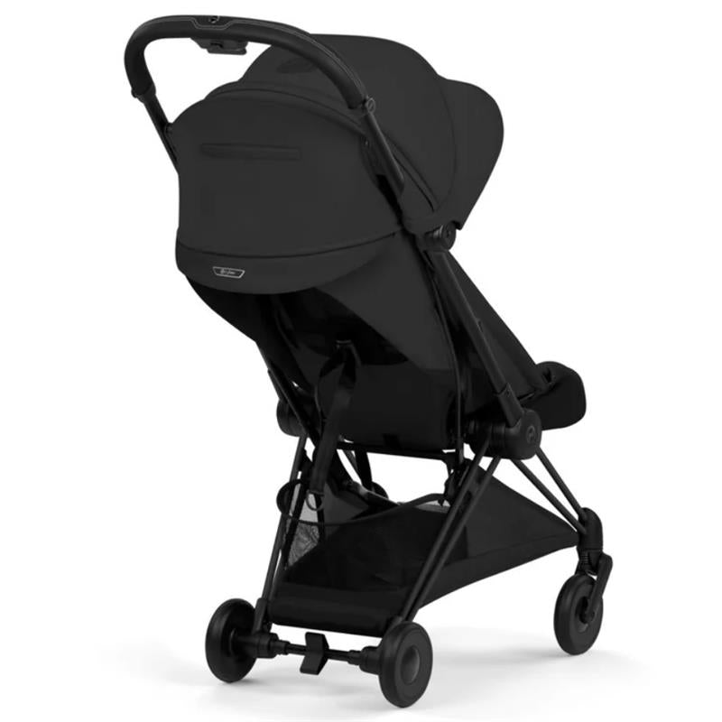 Cybex Platinum Coya Stroller Style Collection, Matte Black Frame/Sepia Black Lux Seat Image 5