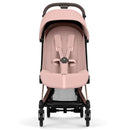 Cybex Platinum Coya Stroller Style Collection, Rose Gold Frame/Peach Pink Lux Seat Image 4
