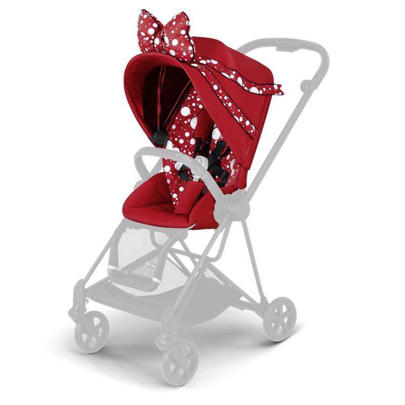 Cybex Platinum Mios Seat Pack, Mios Stroller Seat - Jeremy Scott Collection Petticoat Red Image 1