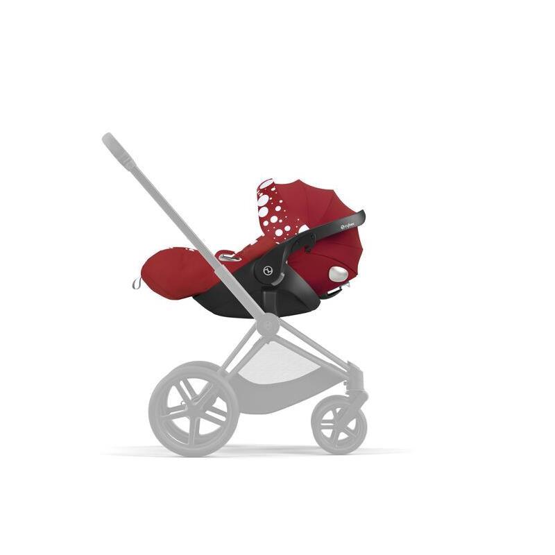 Cybex Priam 4 Complete Stroller With Cloud Q - Petticoat Minnie By Jeremy Scott Image 9