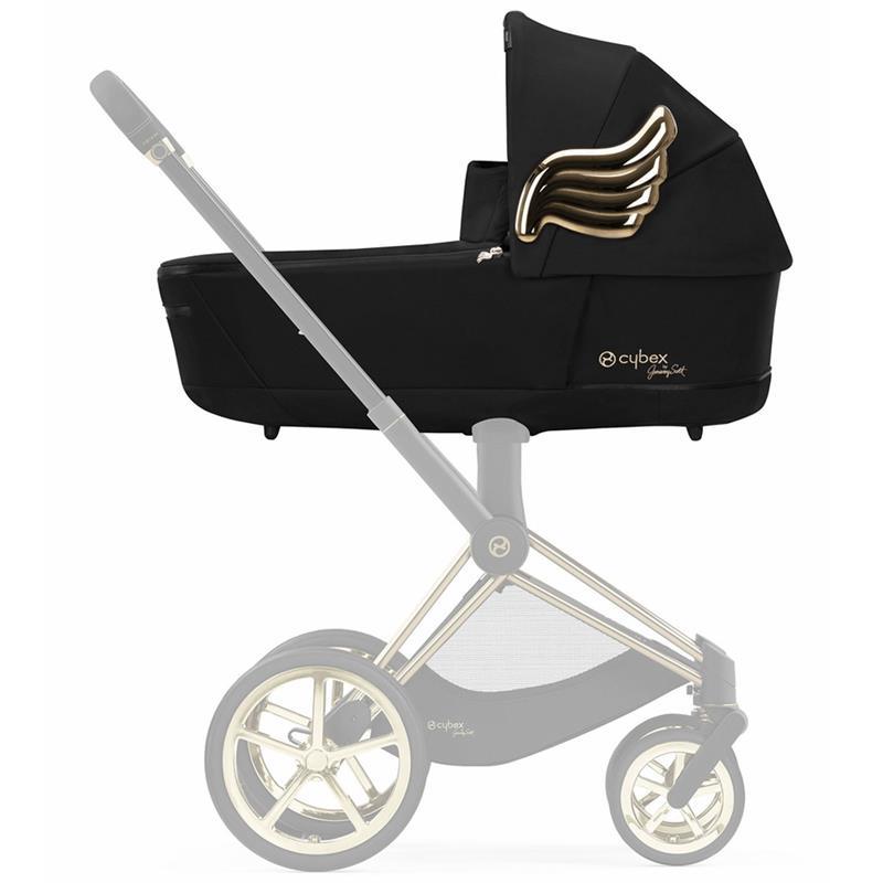 Cybex - Priam 4/EPriam 2 Lux Carry Cot, Jeremy Scott Wings Image 3