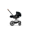 Cybex Priam 4 Stroller - Chrome/Brown Frame And Mustard Yellow Seat Pack Image 7