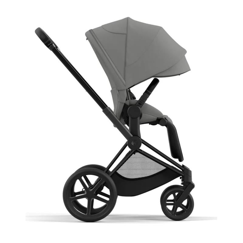 Cybex - Priam 4 Stroller In Matte Black, Mirage Grey Image 3