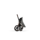 Cybex Priam 4 Stroller - Rose Gold/Brown Frame And Soho Grey Seat Pack Image 6