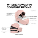 Cybex Priam Fold Carrycot Style Peach Pink Light Image 2
