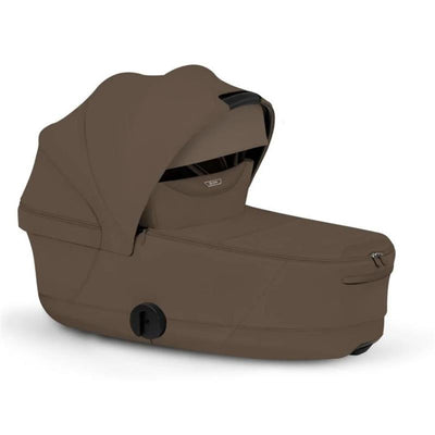 Cybex PRIAM Fold Lux Carry Cot, Coconut Brown