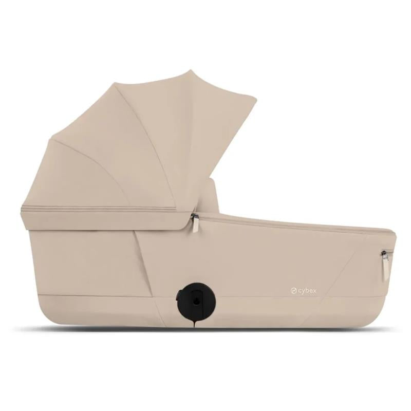 Cybex Priam Fold Lux Carry Cot, Cozy Beige Image 2