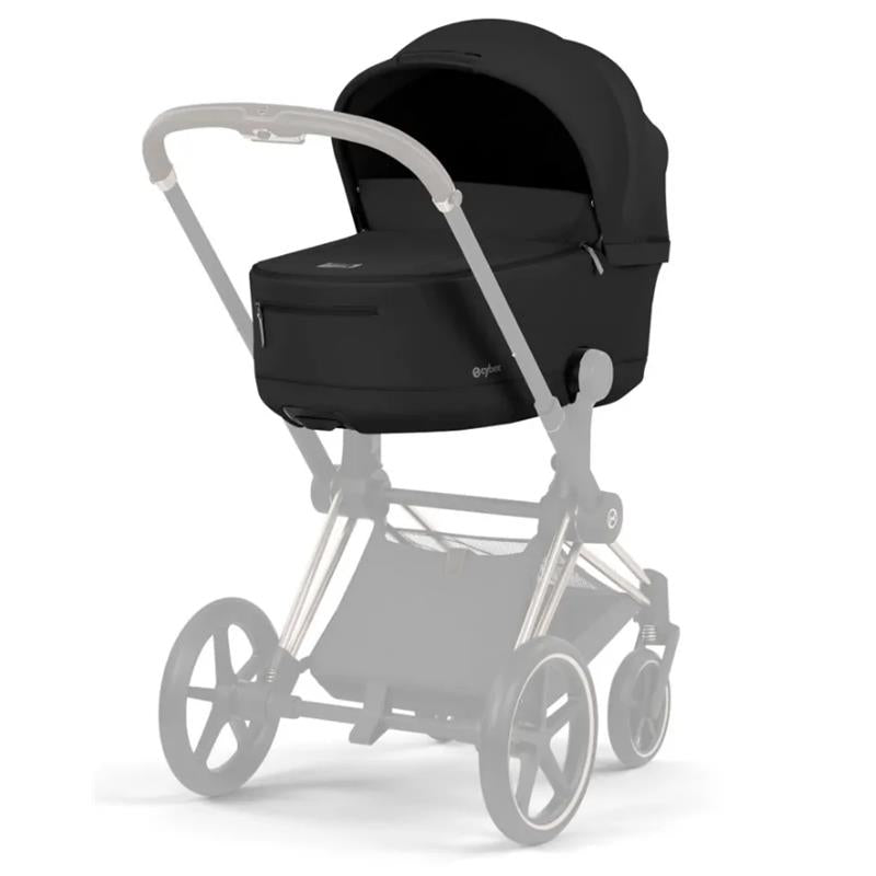 Cybex Priam Fold Lux Carry Cot, Sepia Black