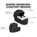 Cybex Priam Fold Lux Carry Cot, Sepia Black Image 4
