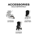 Cybex Priam Stroller Matte Black Frame/Coconut Brown Lux Seat Image 10