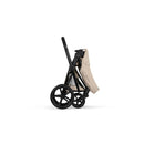 Cybex Priam Stroller Matte Black Frame/Cozy Beige Lux Seat Image 4
