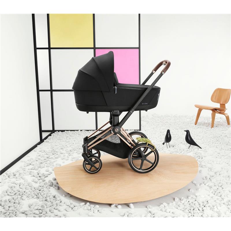 Cybex - Priam4/Epriam2 Lux Cot | Cozy Beige Image 2