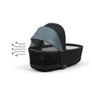 Cybex - Priam4/Epriam2 Lux Cot | Cozy Beige Image 5