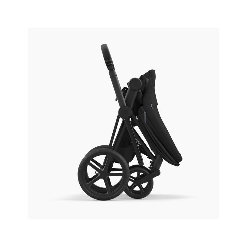 Cybex - Priam4 Stroller Matte/Black Frame/Deep Black Seat Pack Image 2