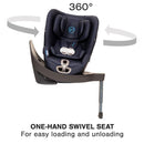 Cybex - Sirona S Rotating Convertible Car Seat with SensorSafe 2.1, Indigo Blue Image 2