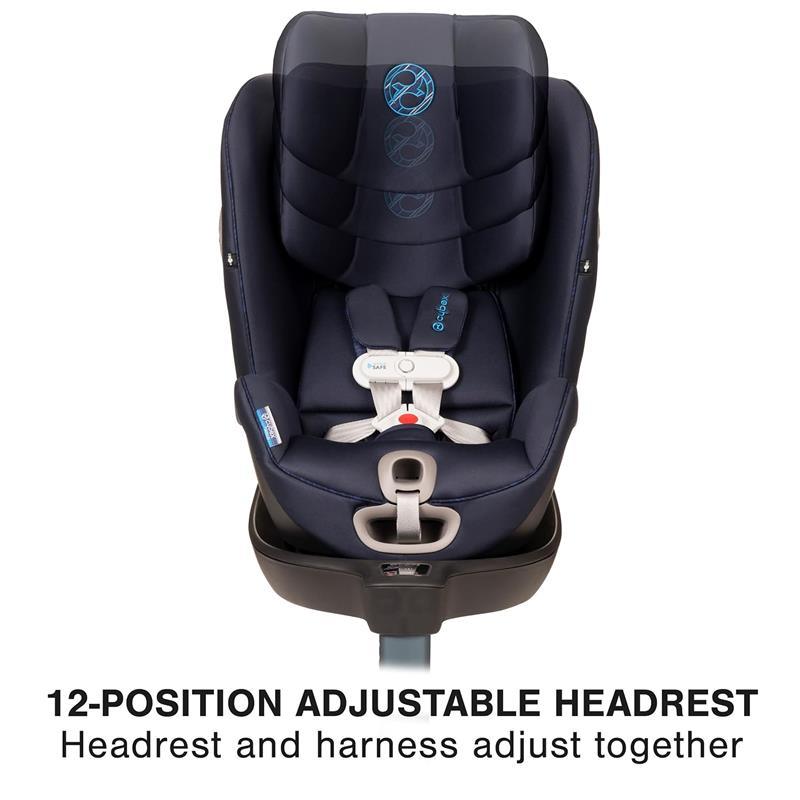 Cybex - Sirona S Rotating Convertible Car Seat with SensorSafe 2.1, Indigo Blue Image 7