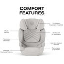Cybex Solution T High-Back Booster Seat, City Grey Image 4