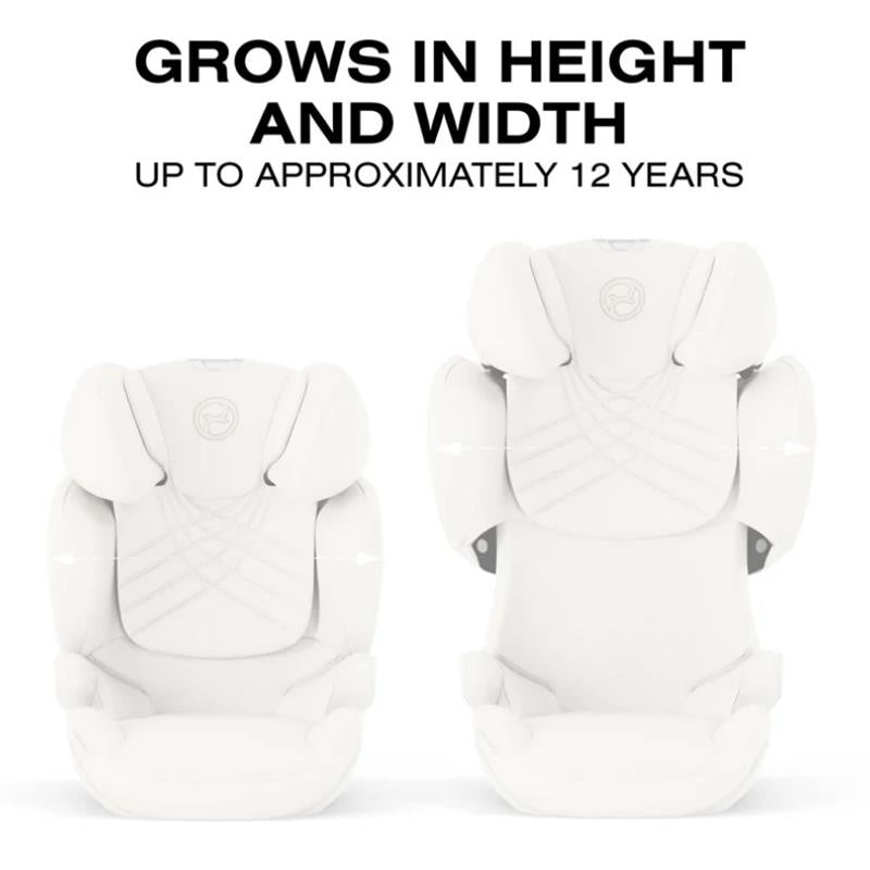 Cybex Solution T High-Back Booster Seat, Off White Image 4
