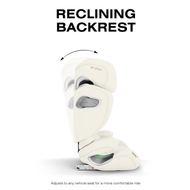 Cybex Solution T High-Back Booster Seat, Off White Image 6
