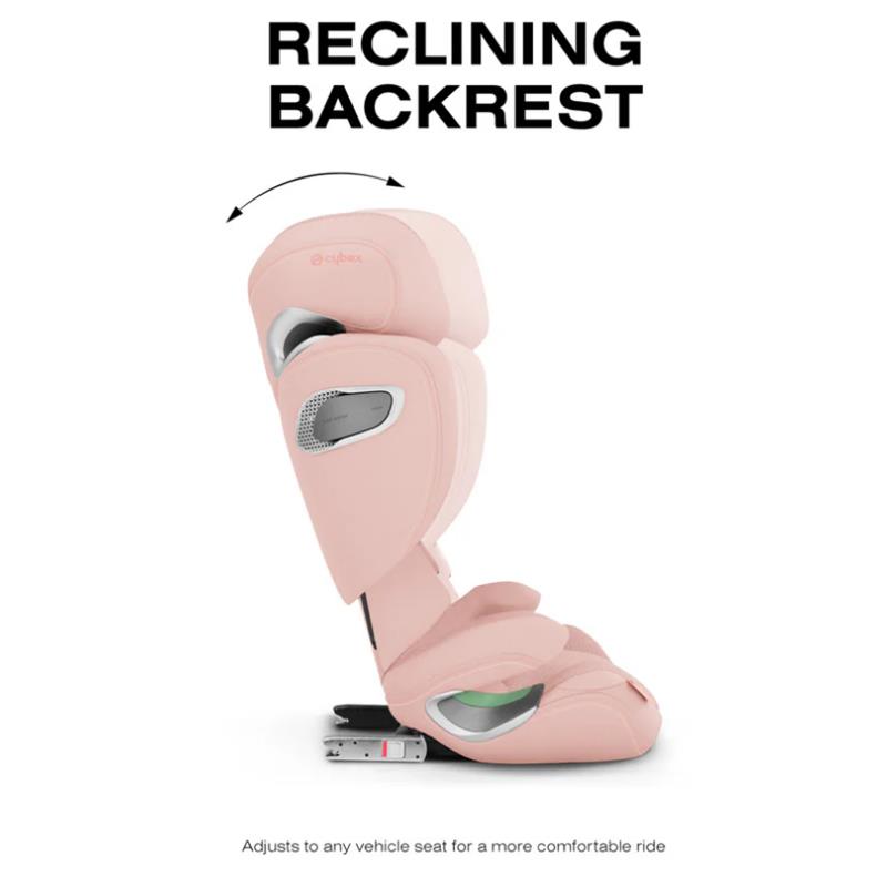 Cybex Solution T High-Back Booster Seat, Peach Pink Image 5