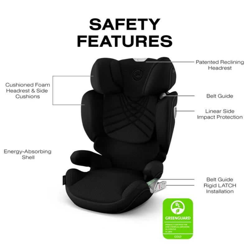 cybex solution booster seat Cybex Solution T High-Back Booster Seat, Sepia Black