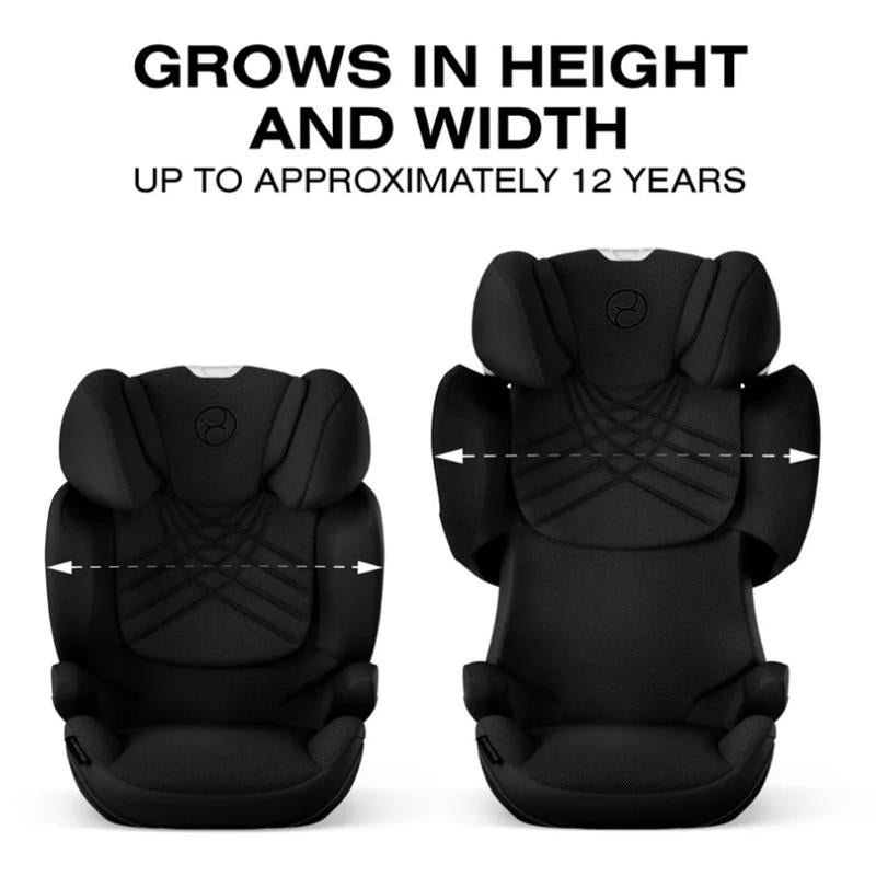 Cybex Solution T High-Back Booster Seat, Sepia Black Image 4