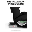 Cybex Solution T High-Back Booster Seat, Sepia Black Image 5