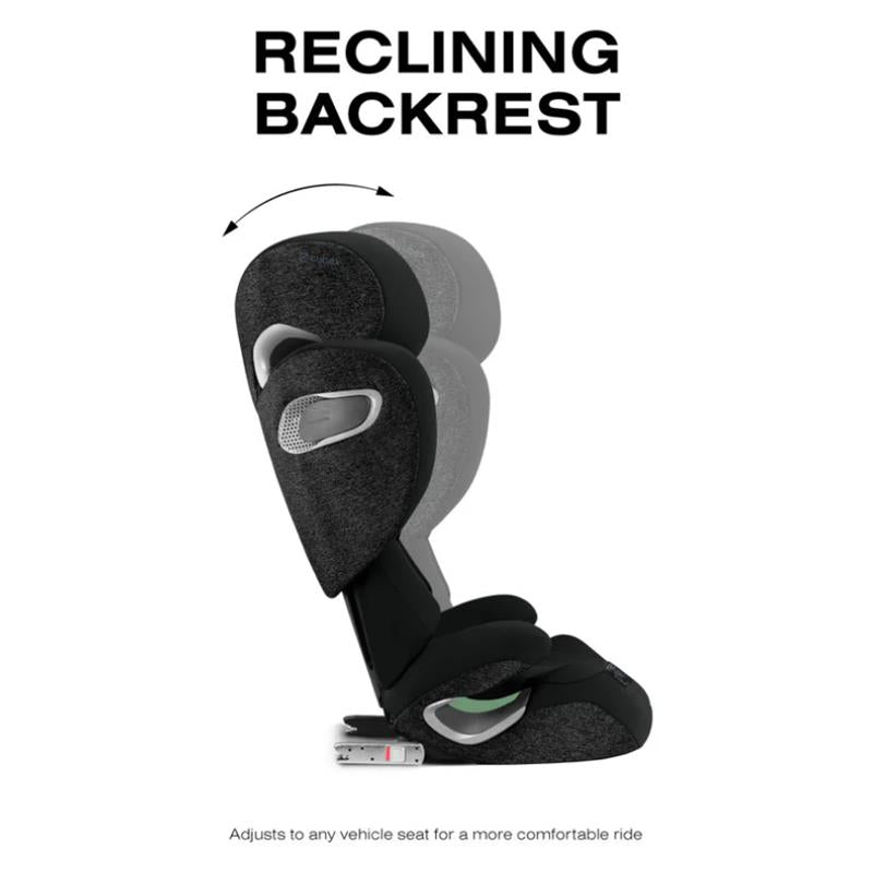 Cybex Solution T High-Back Booster Seat, Sepia Black Image 7