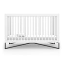 Dadada - Kenton 3-In-1 Convertible Crib, White/Black Image 6