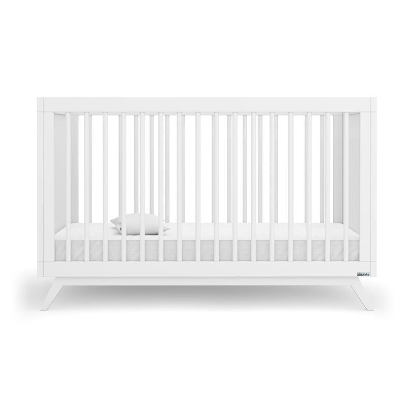 Dadada - Soho 3-In-1 Convertible Crib, White Image 11