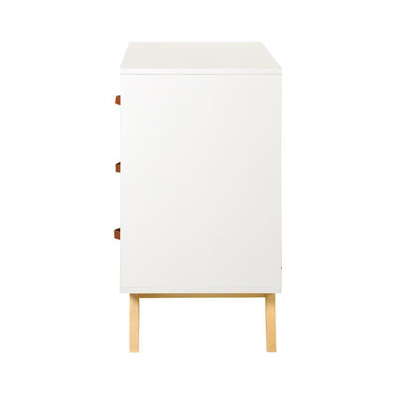 Dadada - Tribeca 6-Drawer Dresser, White/Natural Image 4