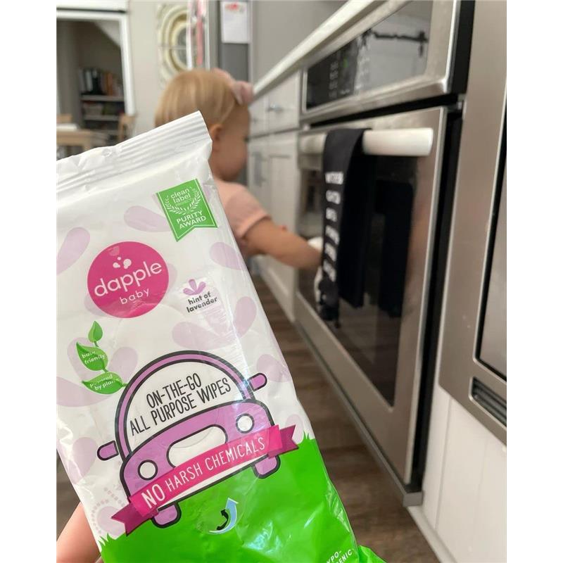 Dapple - All Purpose Wipes, Lavender, On The Go, 30 Ct Image 4