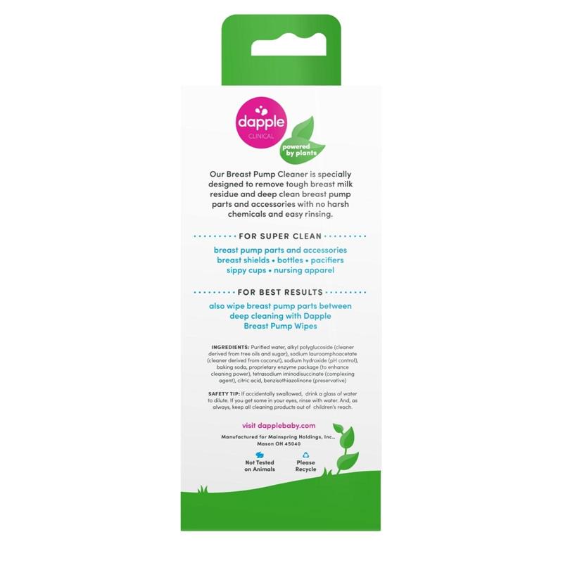 Dapple - Baby Breast Pump Soap, Fragrance Free, 8 Oz Image 2