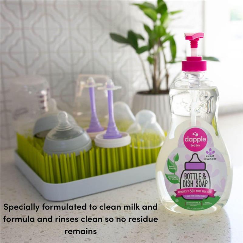 Dapple - Bottle & Dish Liquid, Lavender 16.9 Oz Image 3