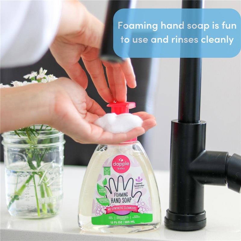 Dapple - Foaming Hand Soap, Lavender 13 Oz Image 5