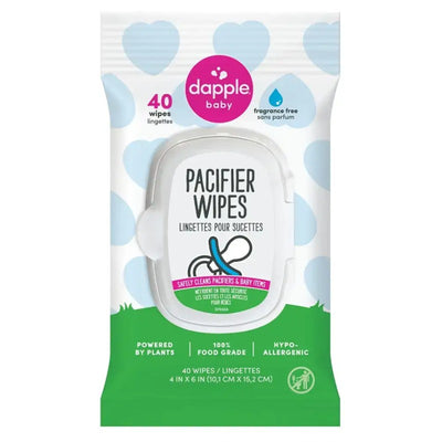 Dapple Pacifier Wipes, Fragrance Free, 40 Ct Image 1