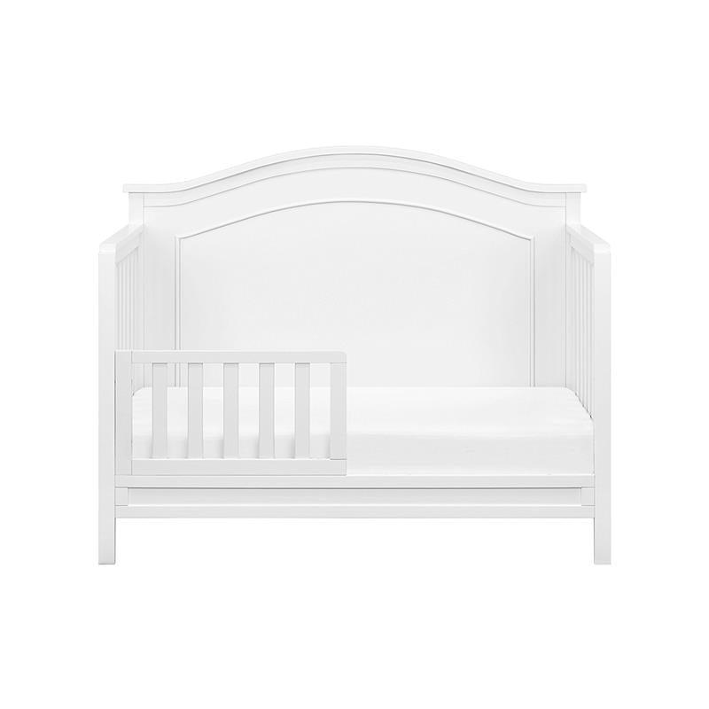 DaVinci Charlie 4-In-1 Convertible Baby Crib - White Image 3