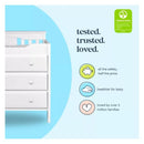 Million Dollar Baby - DaVinci Jayden 3-Drawer Changer Dresser Image 3