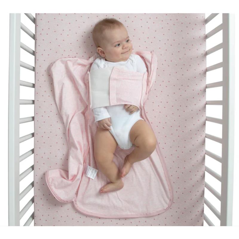 Delta - babyGap TrueSleep Sleep Sack with Built-In Swaddle, Small | Pink Image 3