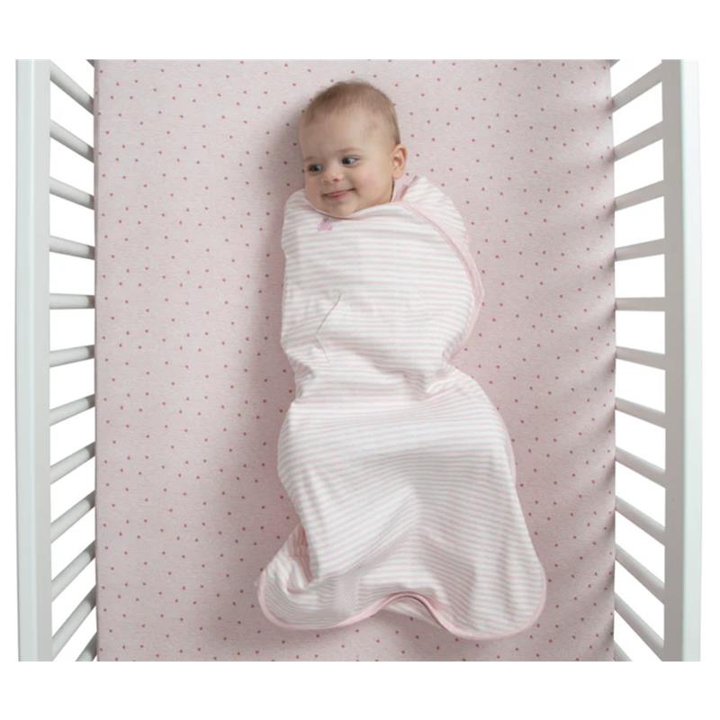 Delta - babyGap TrueSleep Sleep Sack with Built-In Swaddle, Small | Pink Image 4