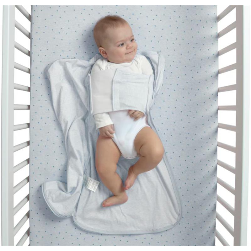 Delta - babyGap TrueSleep Sleep Sack with Built-In Swaddle, Small Image 3