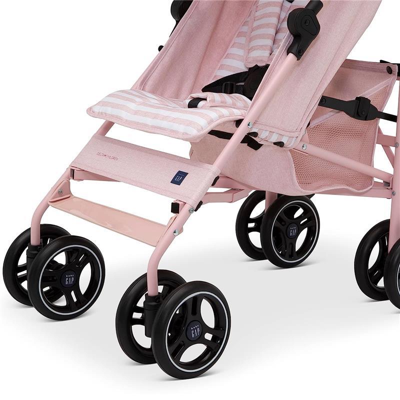 Delta Children - BabyGap Classic Stroller, Pink Stripes Image 3