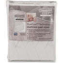 Delta Children - Beautyrest Fitted Baby Crib Mattress Pad Cover, White Image 2