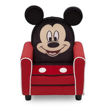 Delta Children - Figural Upholstered Kids Chair, Mickey Mouse Image 1