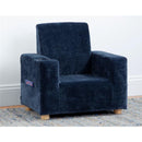 Delta Children - Gap Upholstered Kids Chair, Navy Blue Image 3