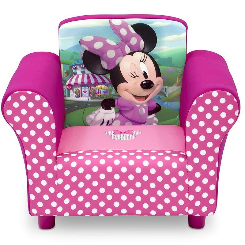 Delta Children - Upholstered Chair, Disney Minnie Mouse Image 1