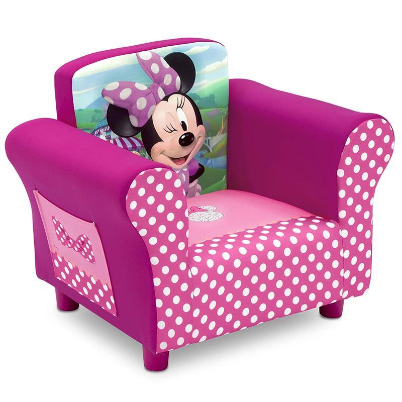 Delta Children - Upholstered Chair, Disney Minnie Mouse Image 4