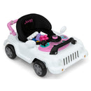 Delta - Classic Wrangler 3-In-1 Grow With Me Walker, White And Pink Image 2